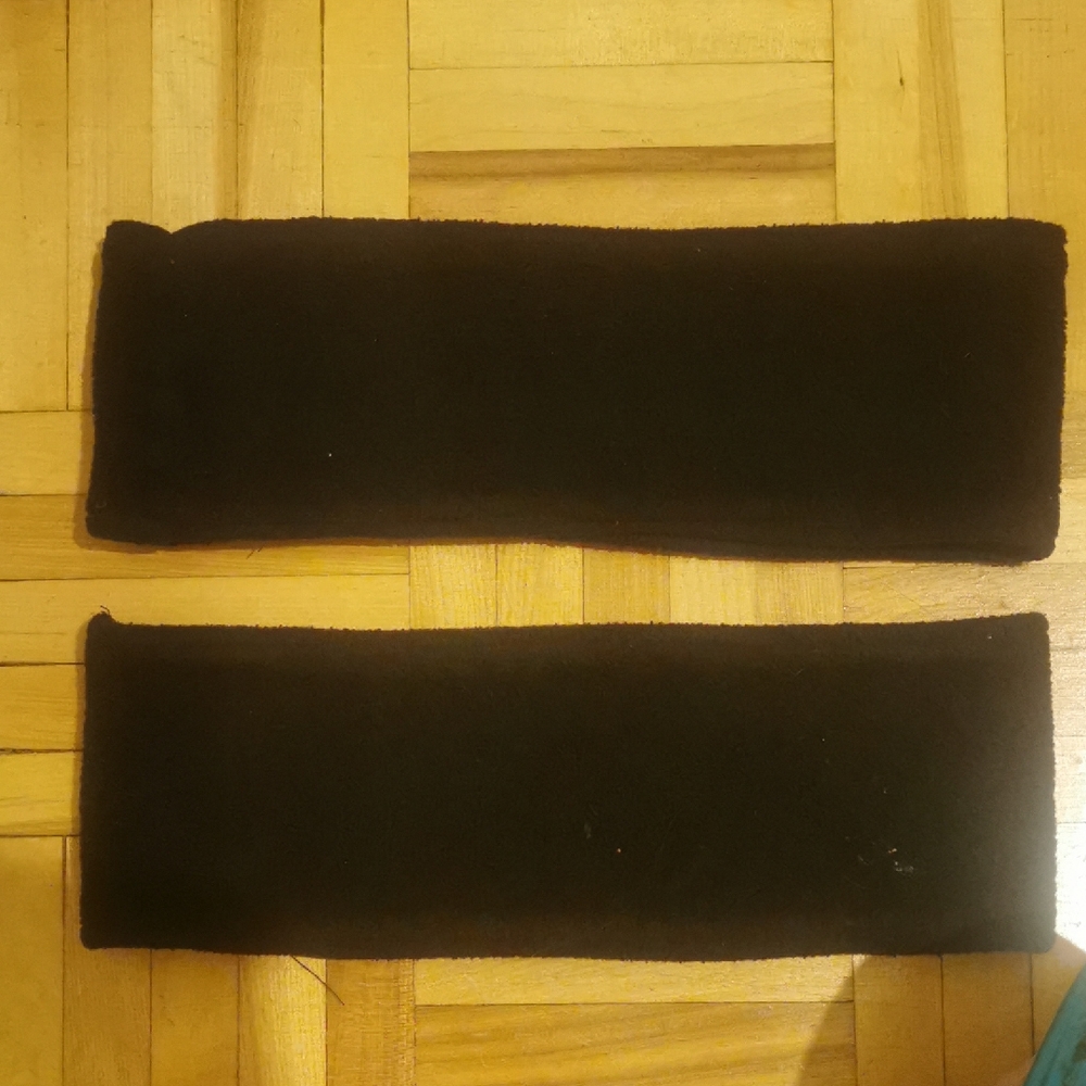 dark Navy Blue/Black Headband/Ear Warmer